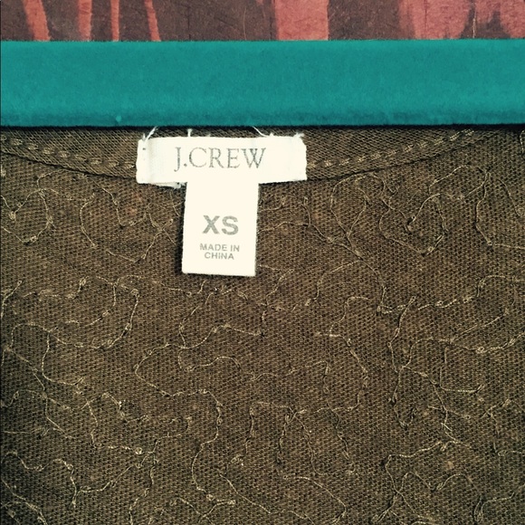 J Crew Bronze Sequin Sleeveless Tank Top - Picture 2 of 5